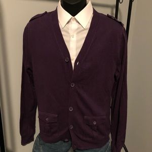 Express Cardigan. Cotton-Merino Wool.